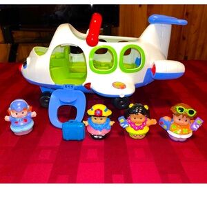 Fisher Price Little People (sounds/lights) Lil’ Movers Airplane
